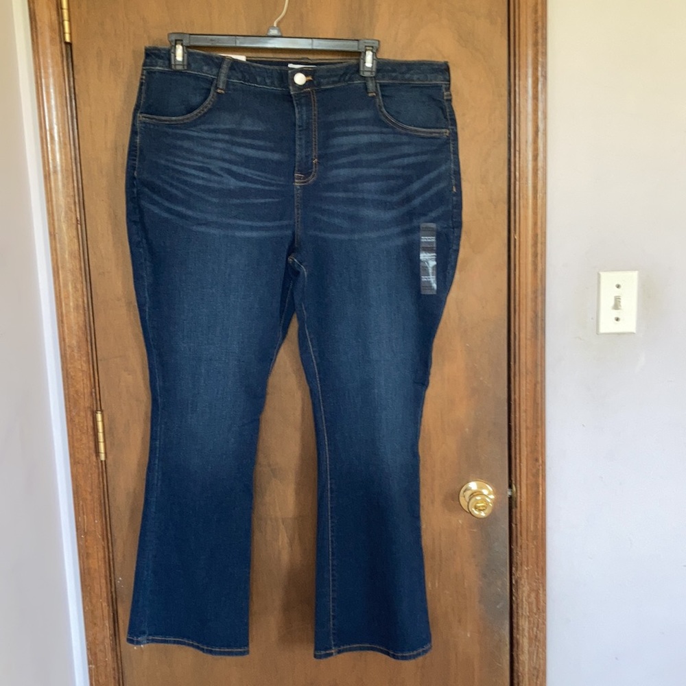 Sonoma jean midrise bootcut breathable stretch fabric jean size 22W Short - Picture 8 of 16